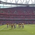 Rozgrzewka Arsenalu:) #Arsenal #rozgrzewka #stadion #PiłkaNożna