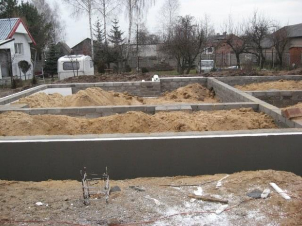 ocieplanie fundamentów styczeń 2008