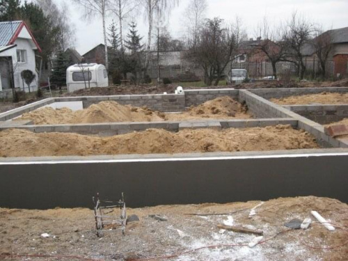 ocieplanie fundamentów styczeń 2008