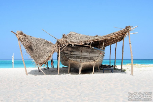 Na zanzibarskiej plaży