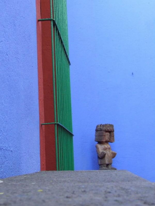 Casa Azul (Museo Frida Kahlo), Coyoacan, Ciudad de México. #MiastoMeksyk #MexicoCity #CasaAzul #FridaKahlo #Coyoacan