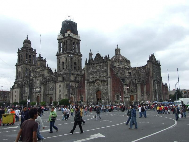 Przy Zócalo... #MiastoMeksyk #MexicoCity #Zócalo