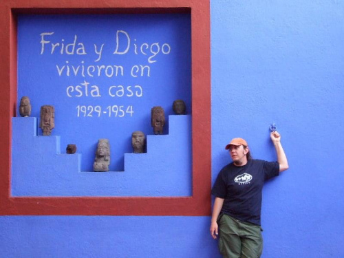 Casa Azul (Museo Frida Kahlo), Coyoacan, Ciudad de México. #MiastoMeksyk #MexicoCity #CasaAzul #FridaKahlo #Coyoacan