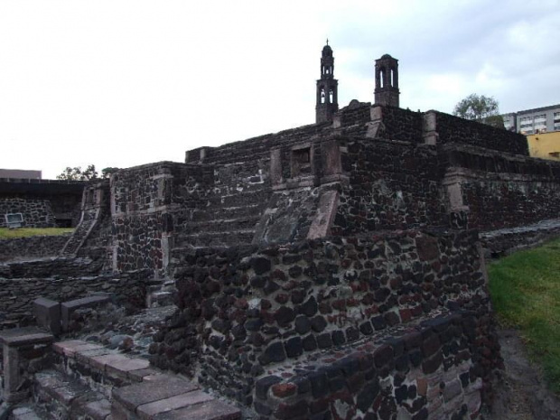 Tlatelolco (Plaza de las Tres Culturas) #MiastoMeksyk #MexicoCity #Tlatelolco #PlazaDeLasTresCulturas