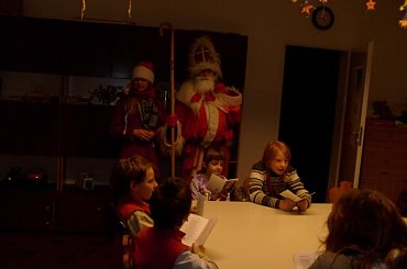 Wizyta św. Mikołaja #Mikołaj #dzieci #prezenty #świetlica