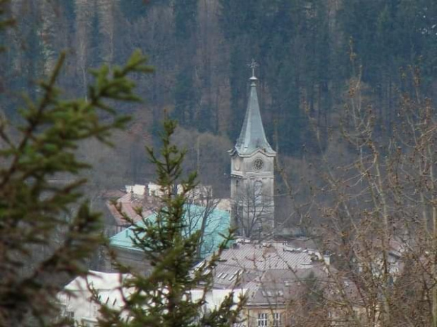 Widok na Kościół z Bukowej