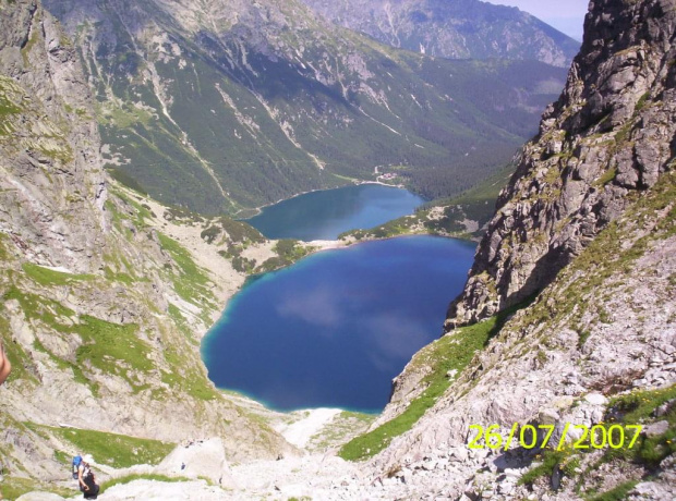 Czarny Staw pod Rysami i Morskie Oko