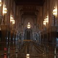 Casablanka - wnętrze meczetu Hassana II