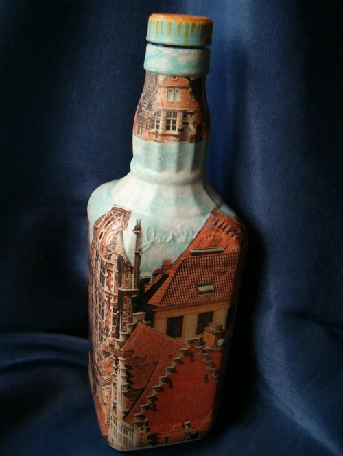 Dachy Flandrii na butelce