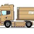 Manga Trucks. Ciężarówki i ich dodatki pochodzą z www.v8power.nl/forumbeta/ Malowanie i pomysł mój