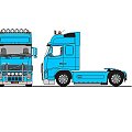 Manga Trucks. Ciężarówki i ich dodatki pochodzą z www.v8power.nl/forumbeta/ Malowanie i pomysł mój #ManaTrucksScaniaVolvoTuningTrans