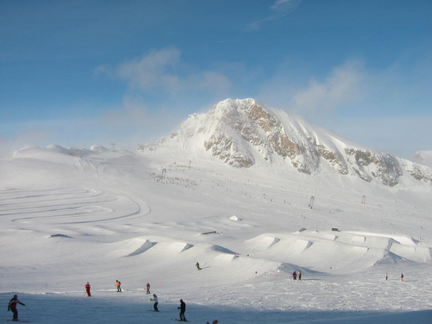 #góry #lodowiec #Alpy #Kaprun #ZellAmSee #Kitzsteinhorn