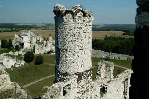 Zamek Ogrodzieniec Podzamcze