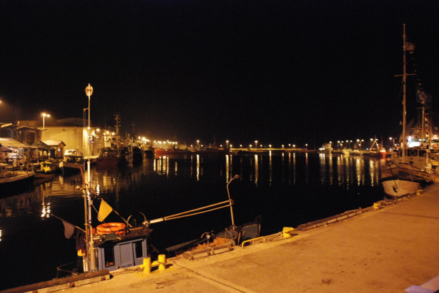 Port w Helu nocą 1