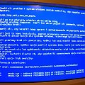blue screen