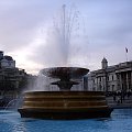 Londyn, Trafalgar Square i piękne fontanny. #Londyn #TrafalgarSquare #fontana