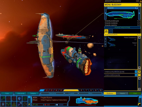 Homeworld - Fregata Bojowa Kreeschera i walka ViveX vs DolphinX