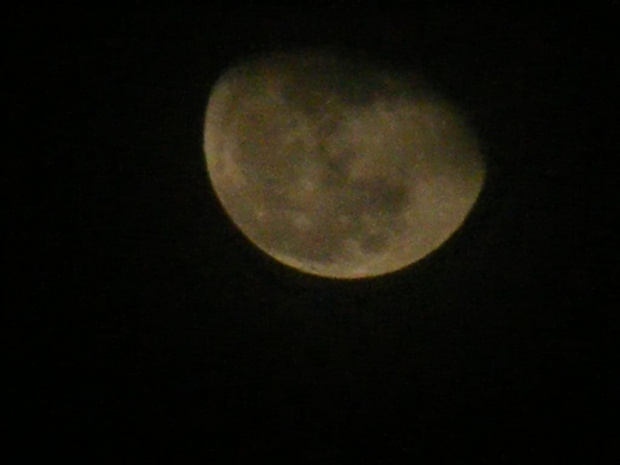 księżyc #księżyc #noc #zbliżenie