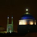 Yazd - widok na Jame Kabir Mosque w nocy