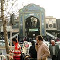 Teheran - wejście na bazar