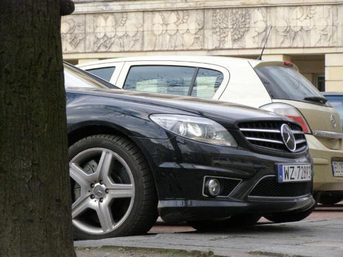 #Mercedes #CL63 #AMG #lodz #plac #dabrowskiego #vipcars