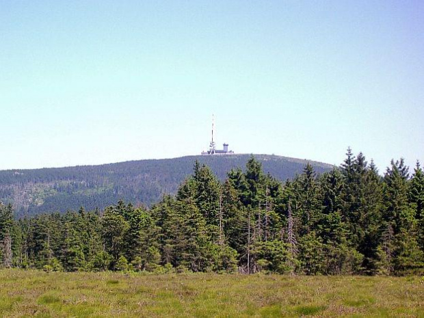 Brocken, najwyzszy szczyt pólnocnych Niemiec