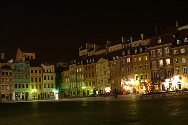 #Warszawa #Noc #Zamek #MałyPowstaniec #Syrenka