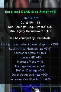 Dark Side set +15 full in Psychic-Doom ver. 97d