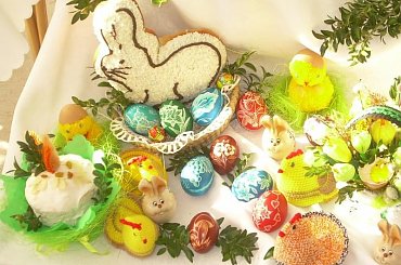 Na PRZEGLĄDZIE PALM I STOŁÓW WIELKANOCNYCH w Nowyn Sączu . #RĘKODZIEŁOARTYST