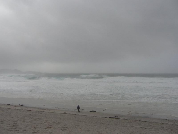 Carmel Beach #plaża #ocean #Pacyfik #fale #krajobraz