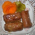 Roladki z mielonego drobiowegoPrzepisy: www.foody.pl , WWW.kuron.pl i http://kulinaria.uwrocie.info/ . #jedzenie #kulinaria #roladki #mielone
