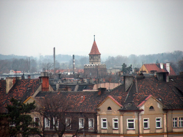 wieża tkaczy (baszta)- pozostałośc muru obronnego miasta #chojnów #miasto #krajobraz #DolnyŚląsk
