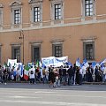 ...i trafiliśmy na wielką demonstrację...