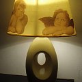 lampka ceramiczna, rękodzieło- pytania na maila gogana@wp.pl