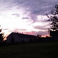 chmury nad "stajenką" :D