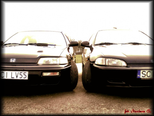 sesja crx vs civic