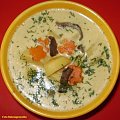 Kartoflanka z grzybami.Przepisy: www.foody.pl , WWW.kuron.pl i http://kulinaria.uwrocie.info/ #zupy #kartoflanka #ziemniaki #obiad #jedzenie #kulinaria