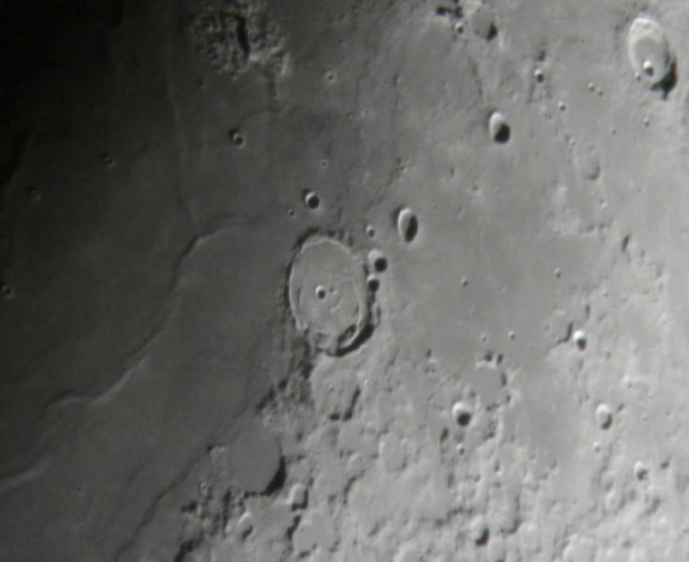 Okolice krateru Posidonius