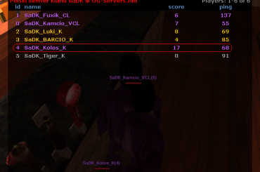 Zdjecia z treningu klanu
SaDK #SaMP