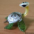 żółw szklany od brata Mirka #żółw #żółwik #kolekcja
