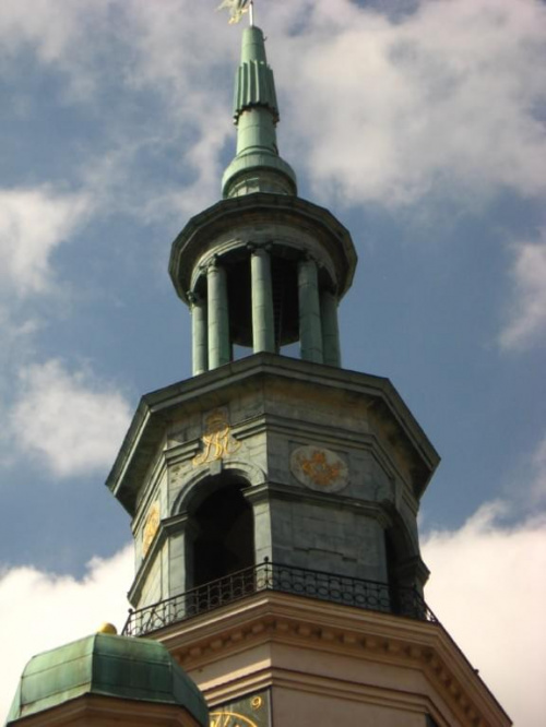 wieża ratusza na Starym Rynku #Poznań #ratusz #StaryRynek