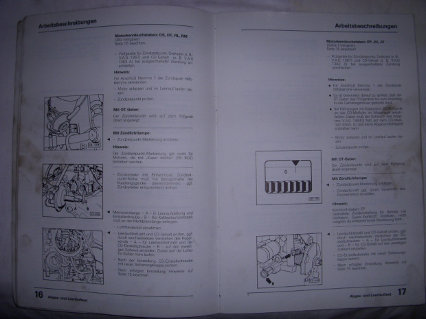 Instandhaltung PASSAT von 1986 bis 1988 ...4