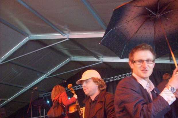 Nie zdążyłam zrobić tego zdjęcia - Pan Przemek był pod tym parasolem xD