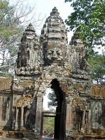 Jeden z obiektów w obrębie Kompleksu świątynnego Angkor