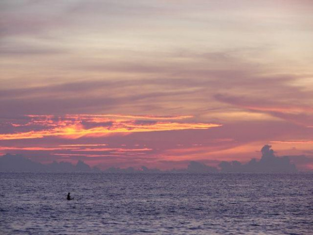 Zachód słońca - plaża Karon, wyspa Phuket