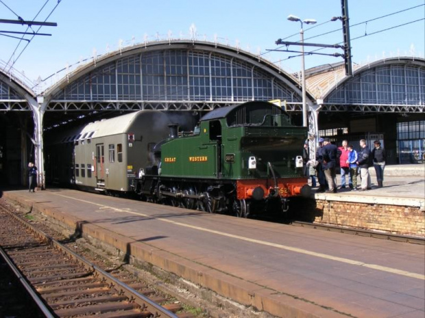 30.03.2008 Stacja Wrocław Główny GWR 5521 z poc. ,,Jazz,, rel. Wrocław Gł.-Jelcz Laskowice