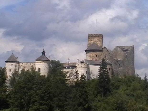 Zamek w Niedzicy przed burzą #Pieniny