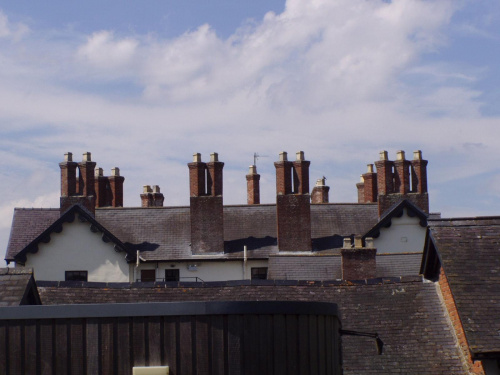 angielskie dachy #Anglia