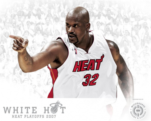 SHAQ #NBAAND1USABASKETMIAMIPIŁKASHAQ