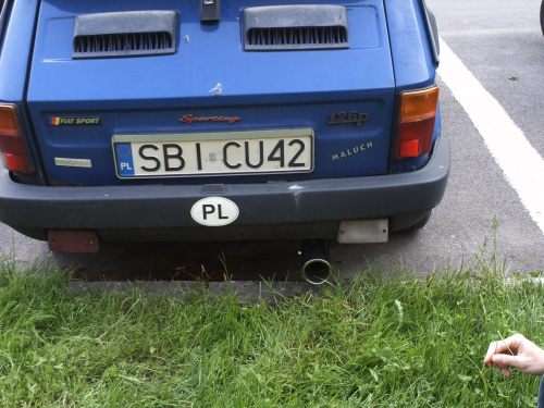 Fiat 126p wydech #Fiat126pBolidWydechTuningWupex